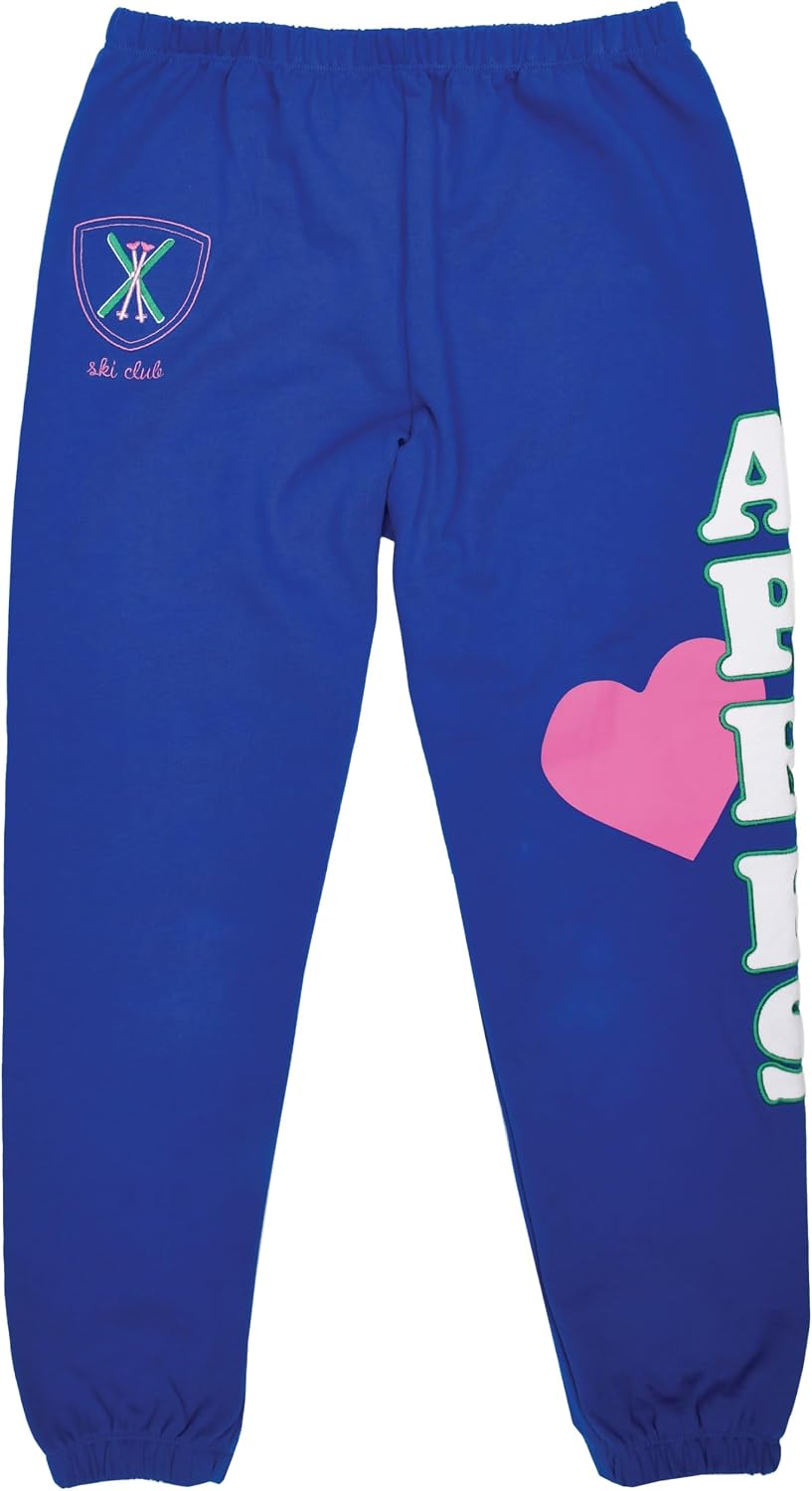 iscream + Theme NYC Big Girls French Terry Applique and Embroidered Accent Sweatpant Collection