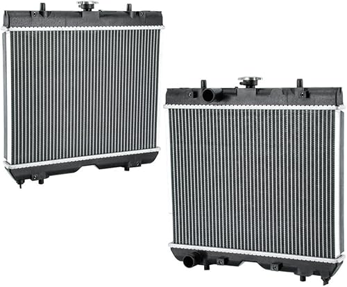 Miniatura 33 de OE # 6C040-58522 Reemplazo del radiador de aluminio para Kubota Tractor B1700 B2100 B2400 6C040-58520 H6C00-58500, radiador de tractor