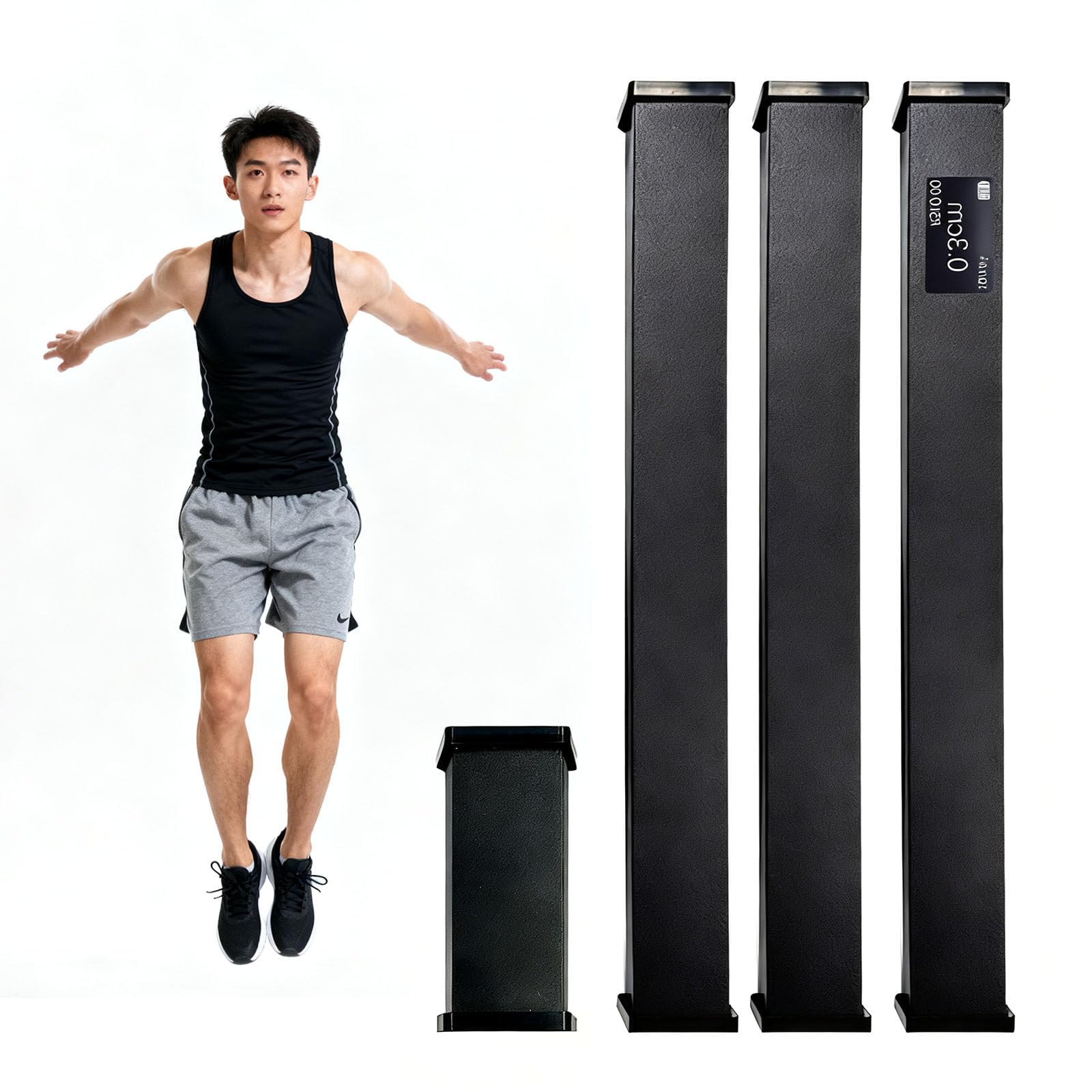 Testeur de saut vertical avec capteur intelligent et application pour le suivi RSI
