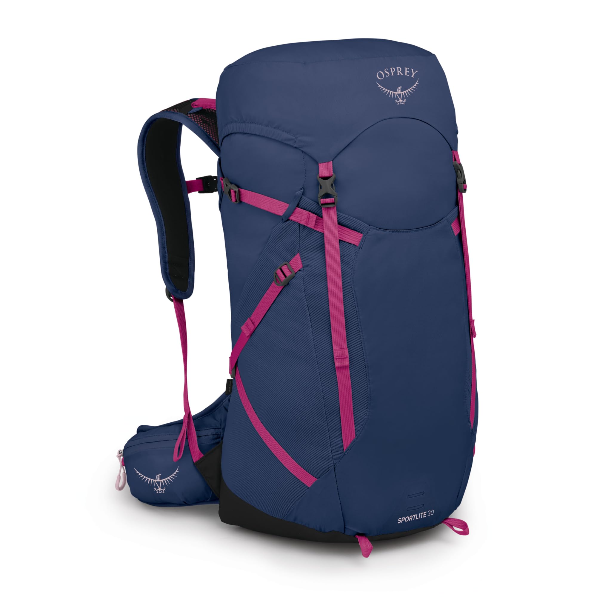Osprey Sportlite Unisex Backpack, 20L, Alkaline/Hotspot Pink, O/S