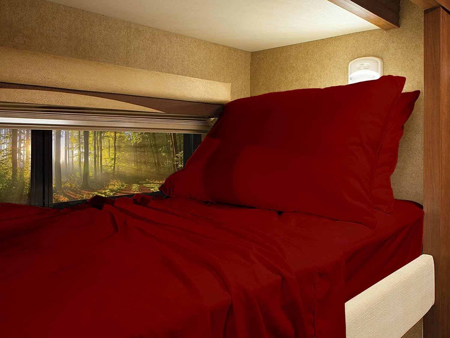 LuckShree RVSheets RV Twin 28” X 80” Sheet Set 600TC