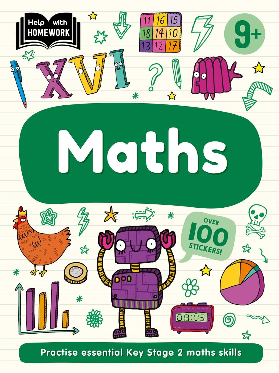 Help With Homework: Age 9+ Maths (Key Stage 2 Home Learning Workbook)