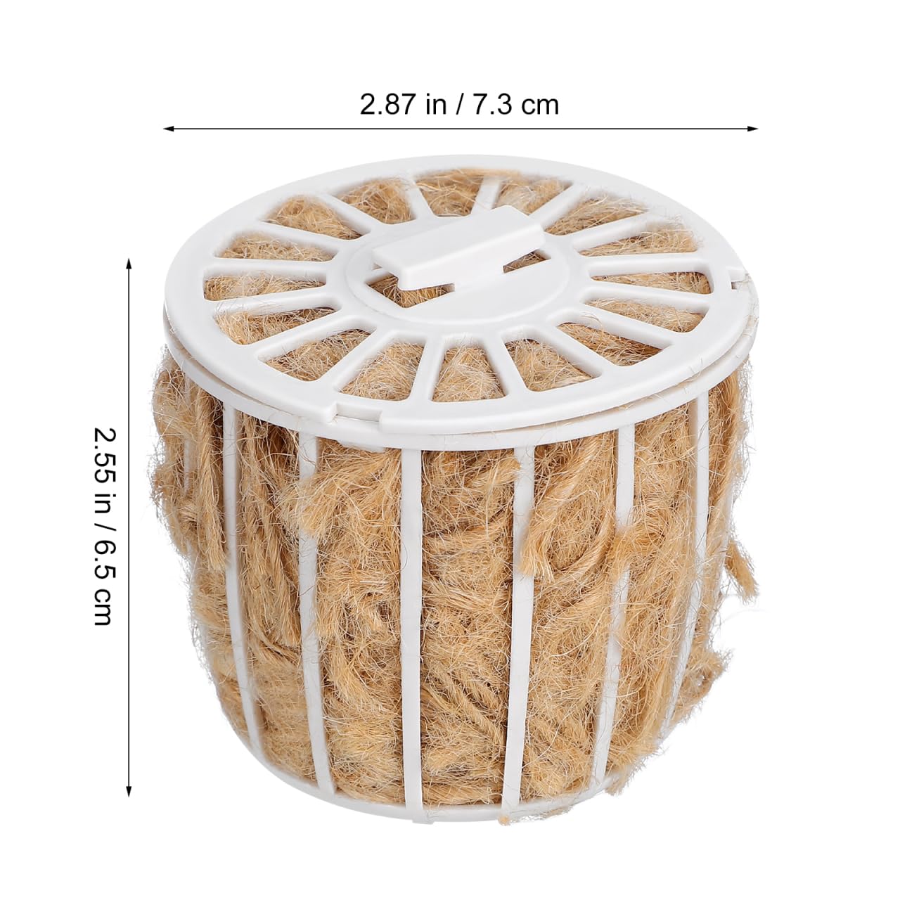 HEMOTON Matériaux de Nidification Souples en Coton et Jute, Lot pour Cage à Canari, Accessoires pour Oiseaux, Matériau Réutilisable pour Nids d'oiseaux, Fournitures pour Cages et Litière