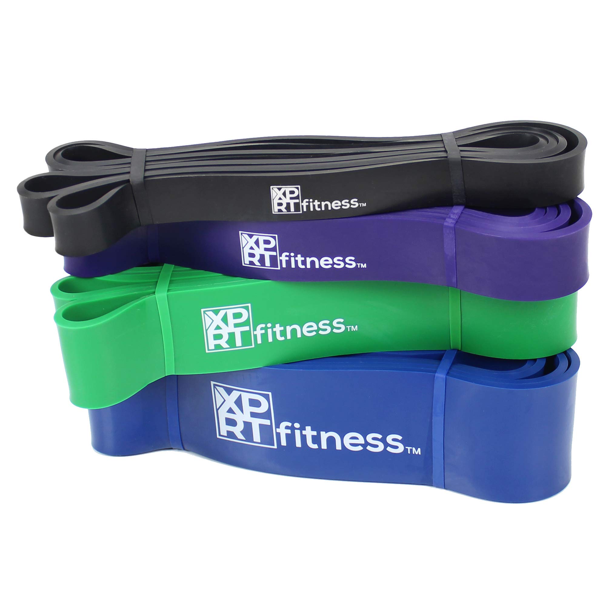 Prosource Xfit Fasce Di Resistenza Loop - 5 Livelli, Lunghe 104 Cm, Per Crossfit E Powerlifting