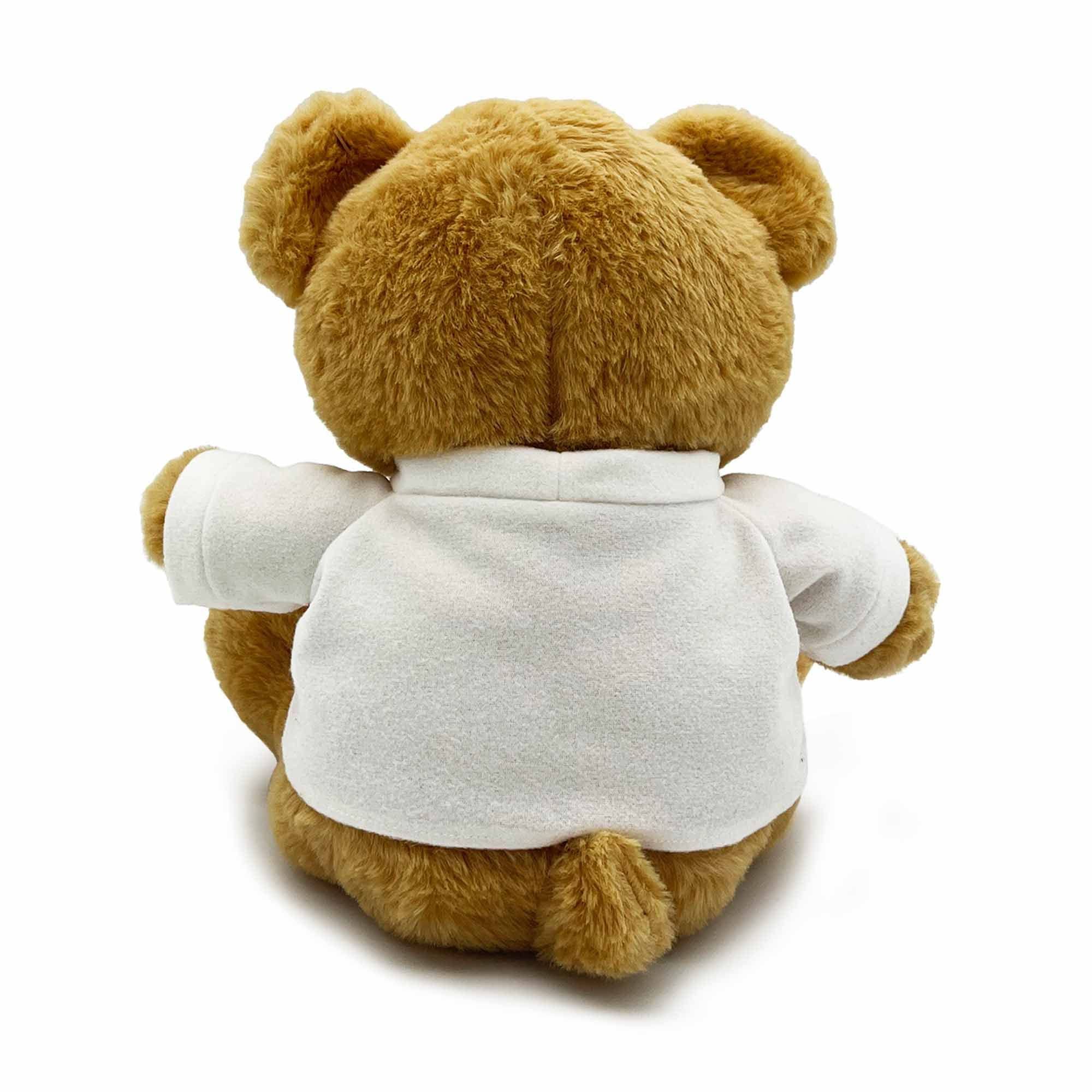 personalised 1st christmas teddy