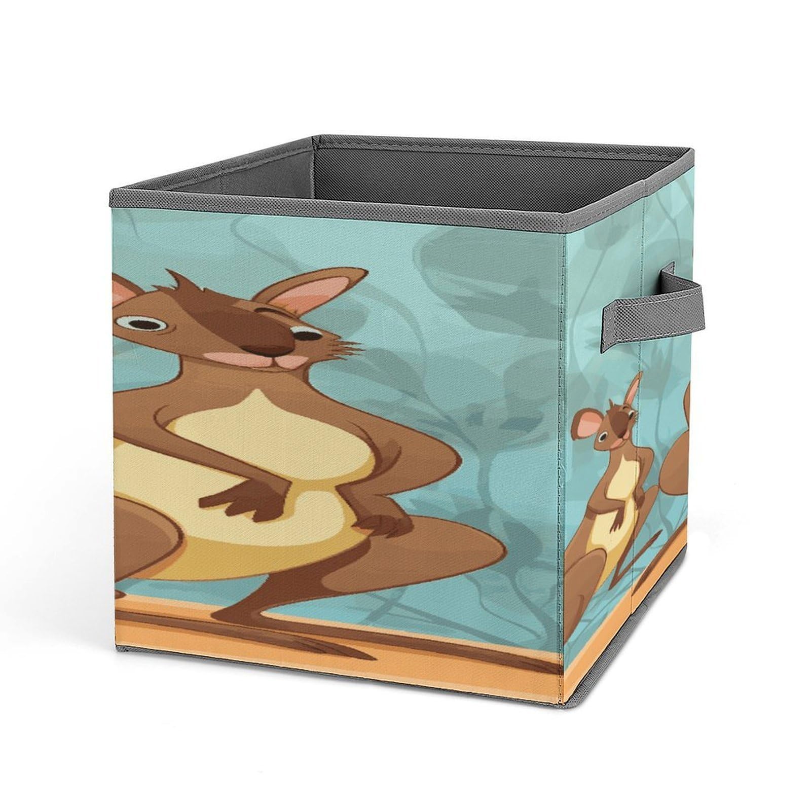 Fekiloot Style Funny For Kangaroo Zoo Storage Bins Storage Baskets