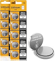 Vista 1 de CR2032 - Batería de litio de 3 V, paquete de 10 pilas de botón 2032 para Apple Airtag, repuesto de batería de llavero para Nissan Toyota, Honda
