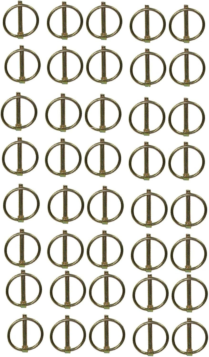 4.5mm Lynch Pins Clip Clamp (linchpin) Linkage Locking Pin 20pc Tractor Trailers
