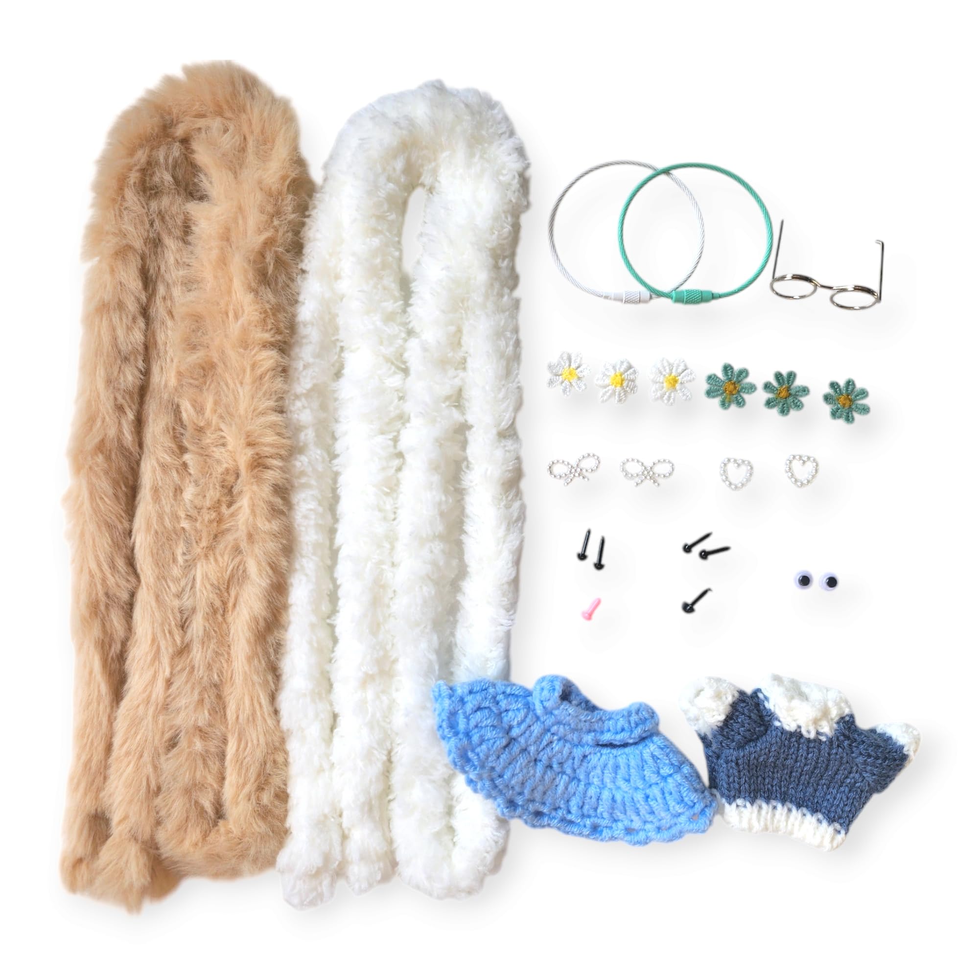 Amazon | 洋服付きモールドールキット ふわふわ・もこもこ(2体SET