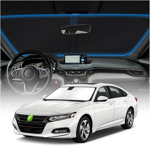 Miniatura 89 de KUST Parasol para parabrisas para Toyota RAV4 2013 2014 2015 2016 2017 2018 accesorios de ventana protector solar plegable bloquea los rayos UV