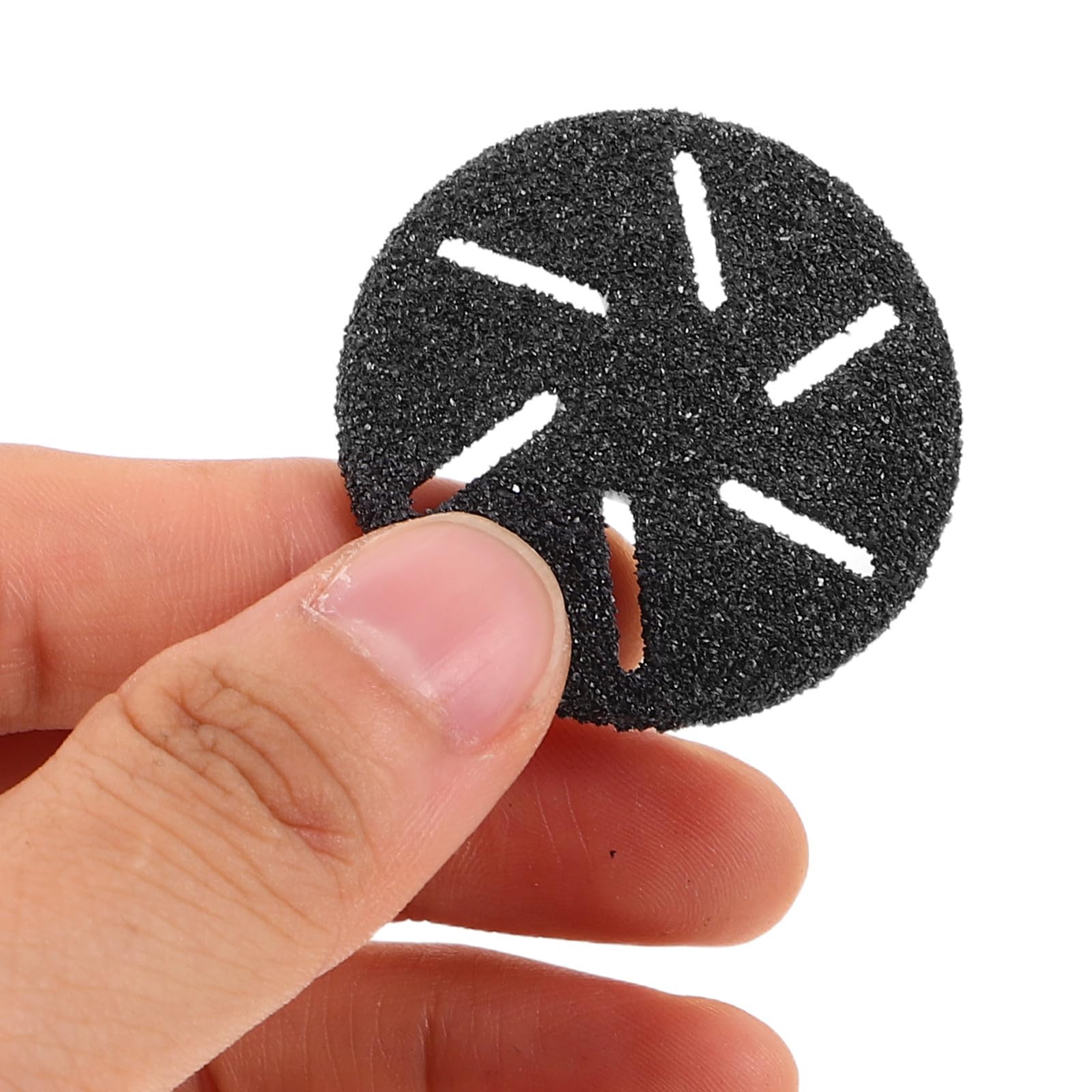 Fußfeilen Ersatzschleifköpfe 20 Stück Grob Schwarz, Frosted Material, für elektrische Hornhautentferner und sanfte Pflege bei sensibler Haut zu Hause