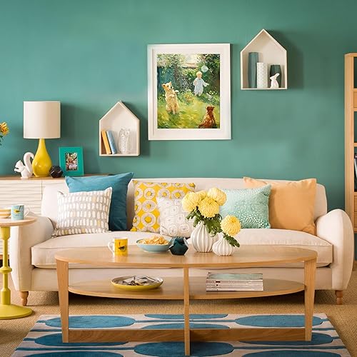 Miniatura 2 de FITIMOTO - Pintura por números para adultos, niños, estudiantes principiantes sin marco, juego de pintura al óleo de bricolaje, 16 x 26 pulgadas,