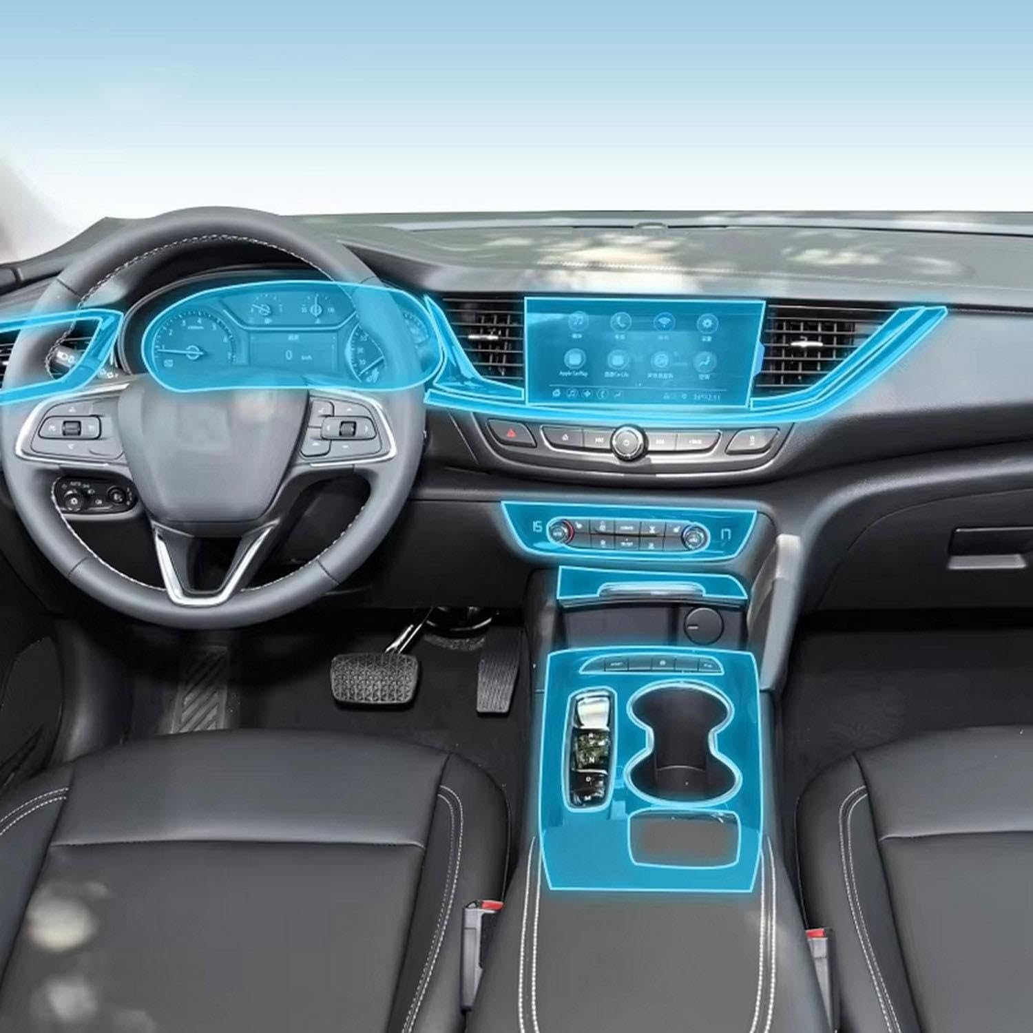 Film anti-rayures pour console de Buick Regal protège votre TPU