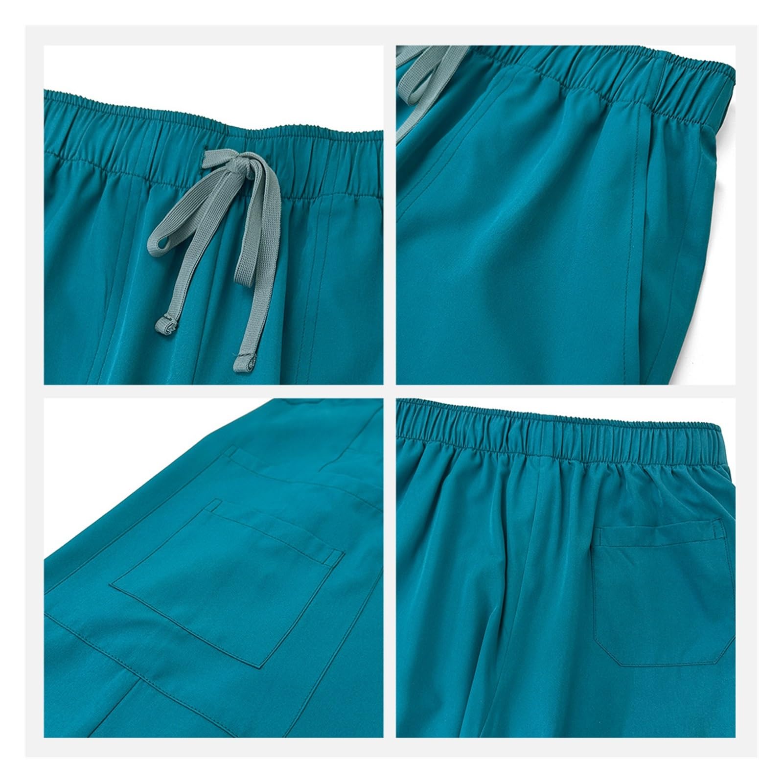 Uniformes Sanitarios Mujer Uniformes de Verano for médicos y Enfermeras, cepillos de Laboratorio, Ropa de Mano, Ropa de Trabajo for salón de Belleza Dental.