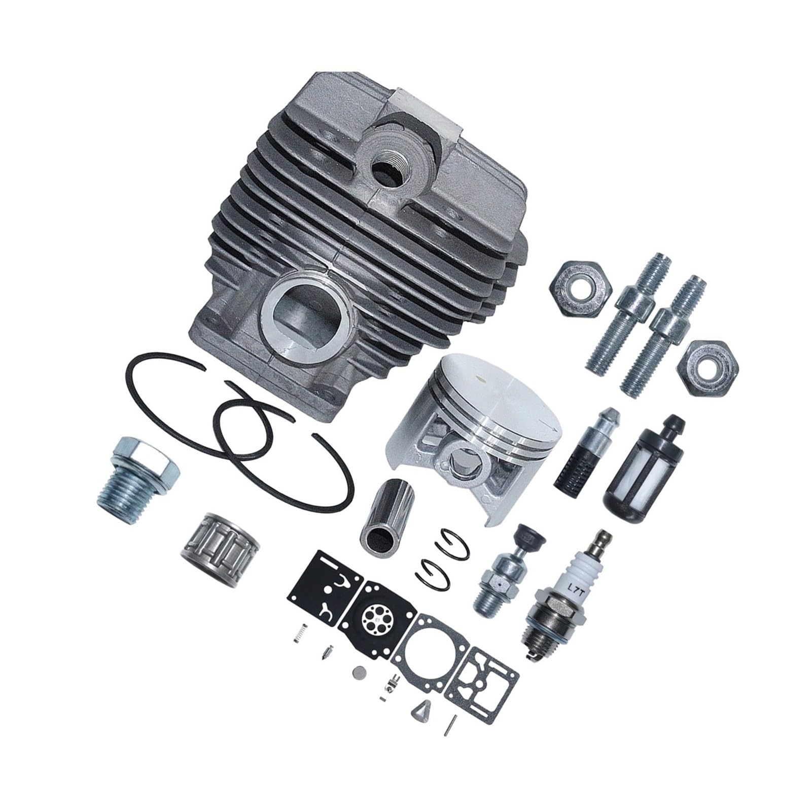 Piston de 50mm pour MS440 réparer la compression de tronçonneuse 044 usée