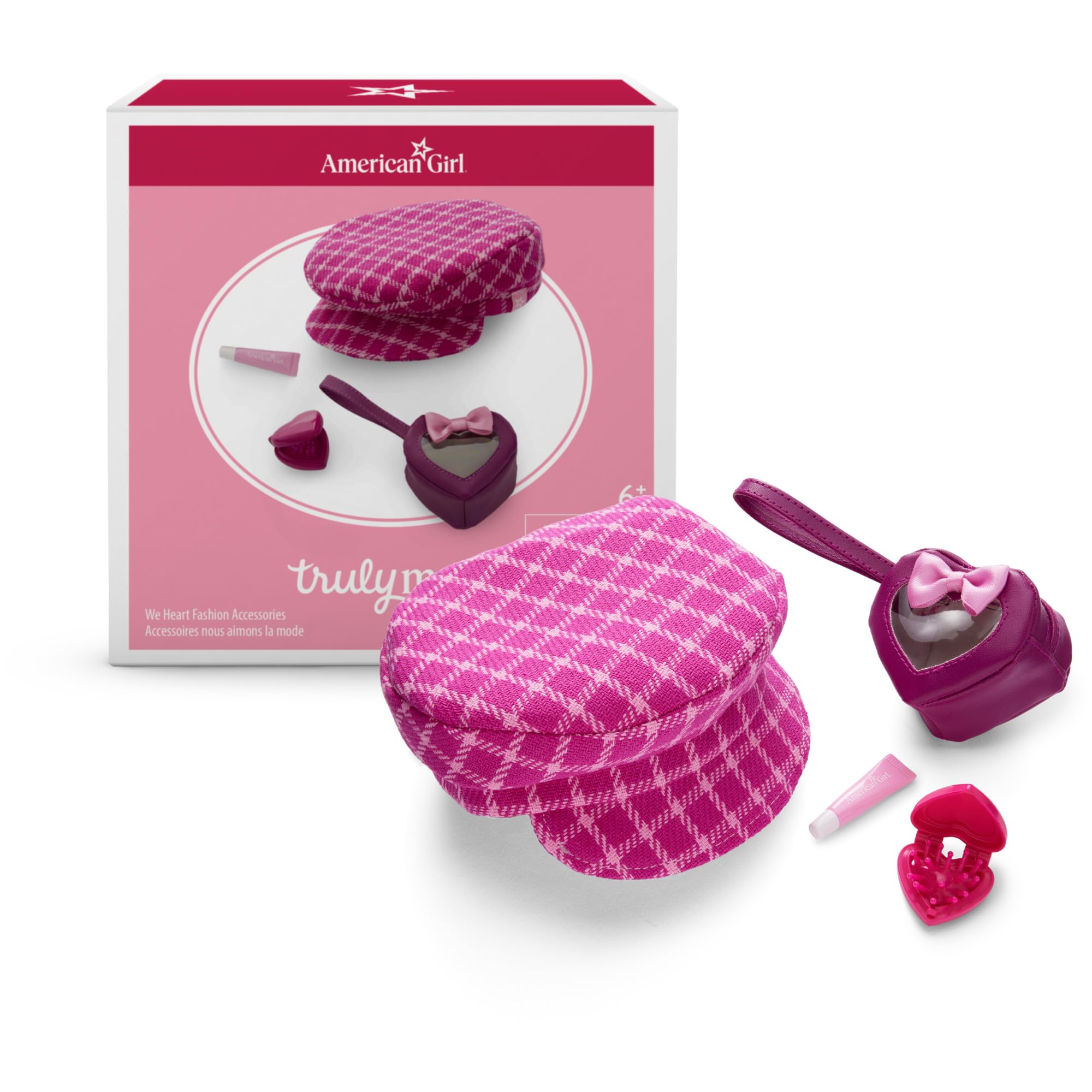 American Girl Accessorio Di Moda A Forma Di Cuore - Dettaglio Stiloso Per Il Tuo Look