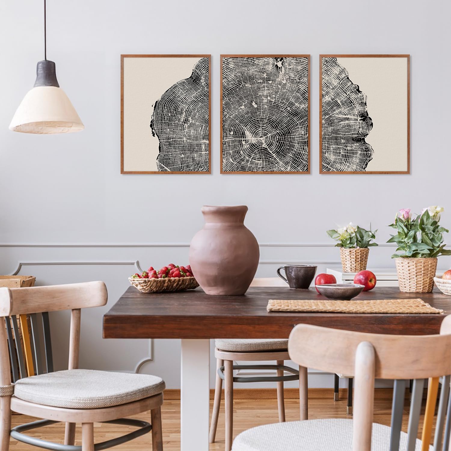 CHDITB Mountain Frame Canvas Wall Art, Nature themed office Wall Decor, country Scenic Art Spiritual Wall Painting, Vintage national park Mountains forest Art Prints for Living Room, Bedroom 16"x24"x3 — view 76