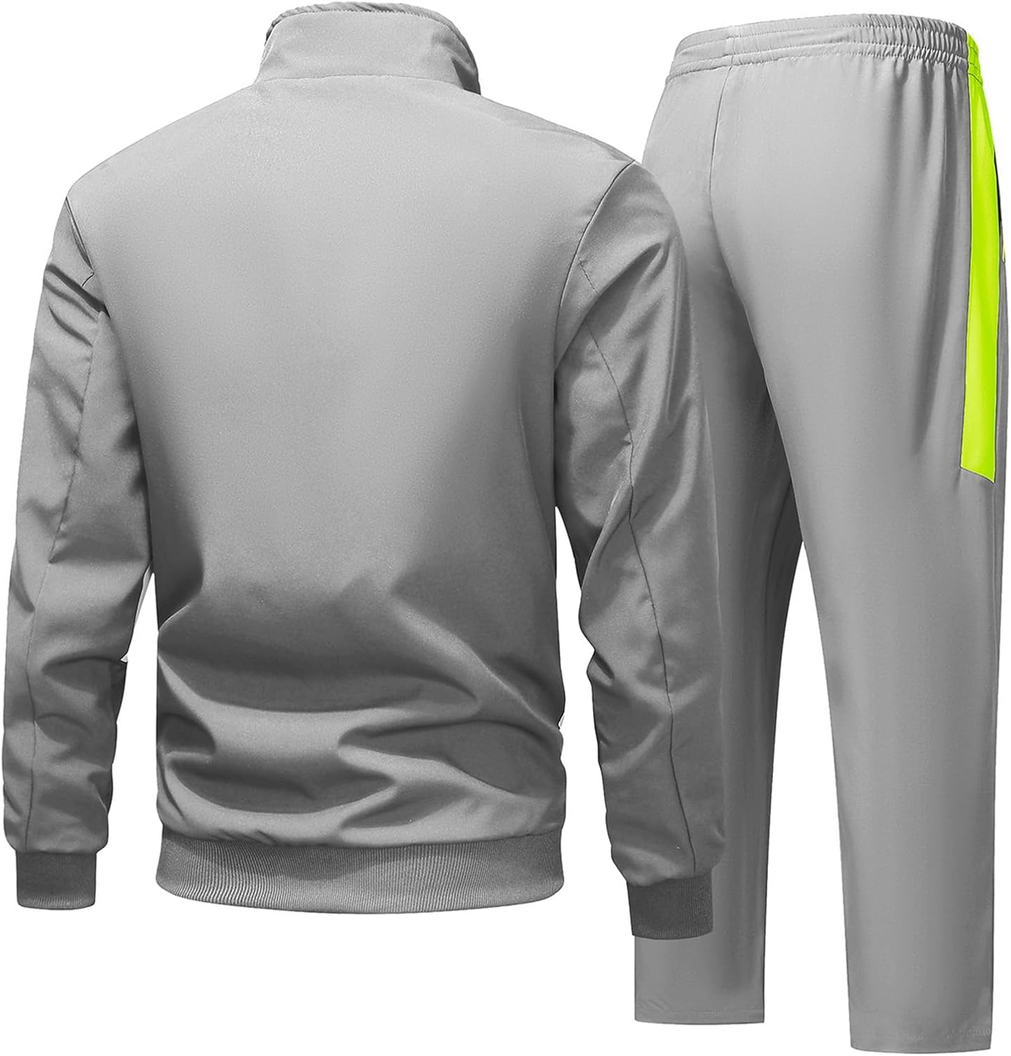 Men's Sports 2 Piece Sportswear Full Zipper Jogging Sportswear Casual Outdoor Workout Sportssuit Sportswear