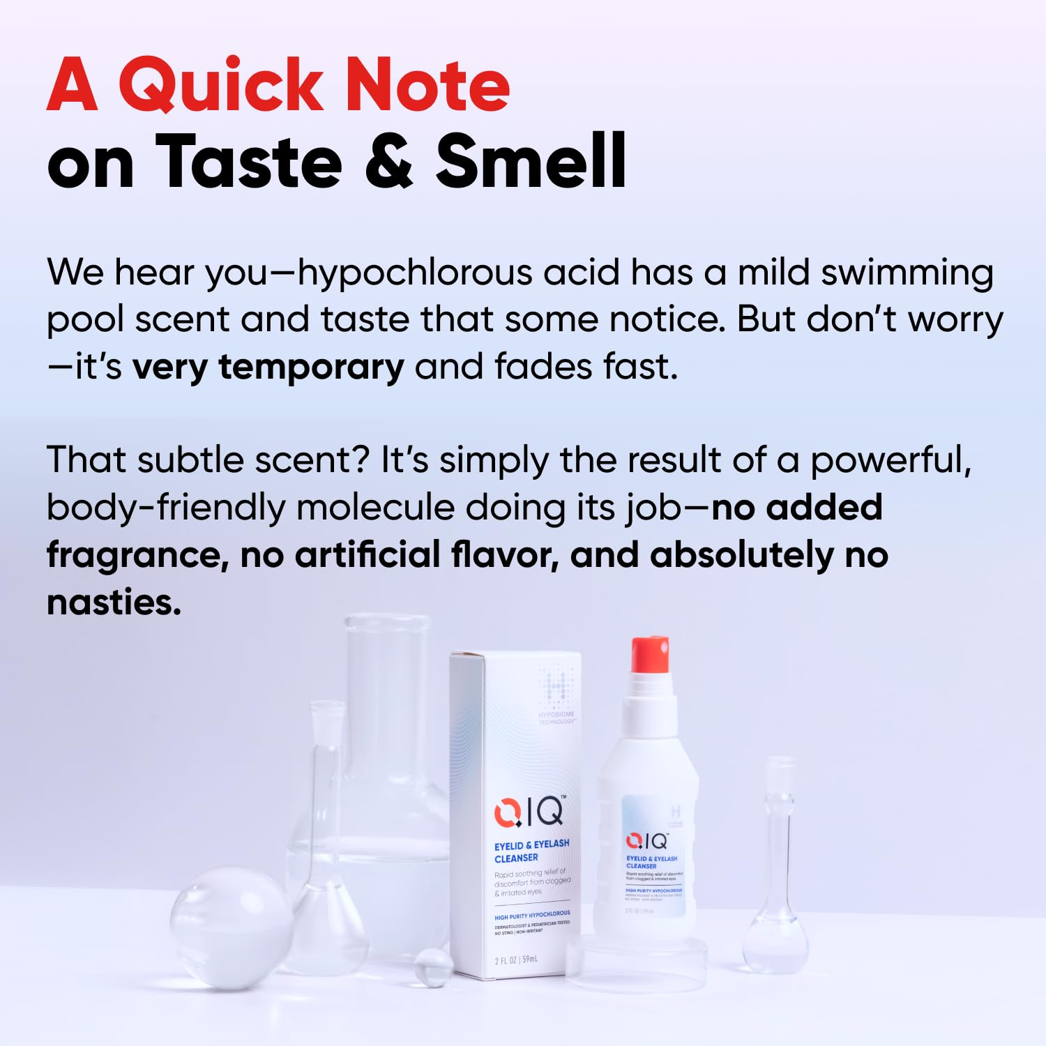 Eyelash and Eyelid Cleanser – High Purity Hypochlorous Eye Wash Solution, Lid and Lash Cleanser that Quickly Calms and Soothes Irritated, Clogged Skin (2oz) - Image 7