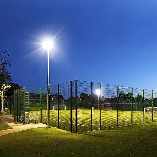 Miniatura 21 de Luz de inundación LED de 240 W para exteriores, superbrillante, 36000 lm, 1500 W, equivalente a 100 – 277 V, certificación ETL IP66 impermeable