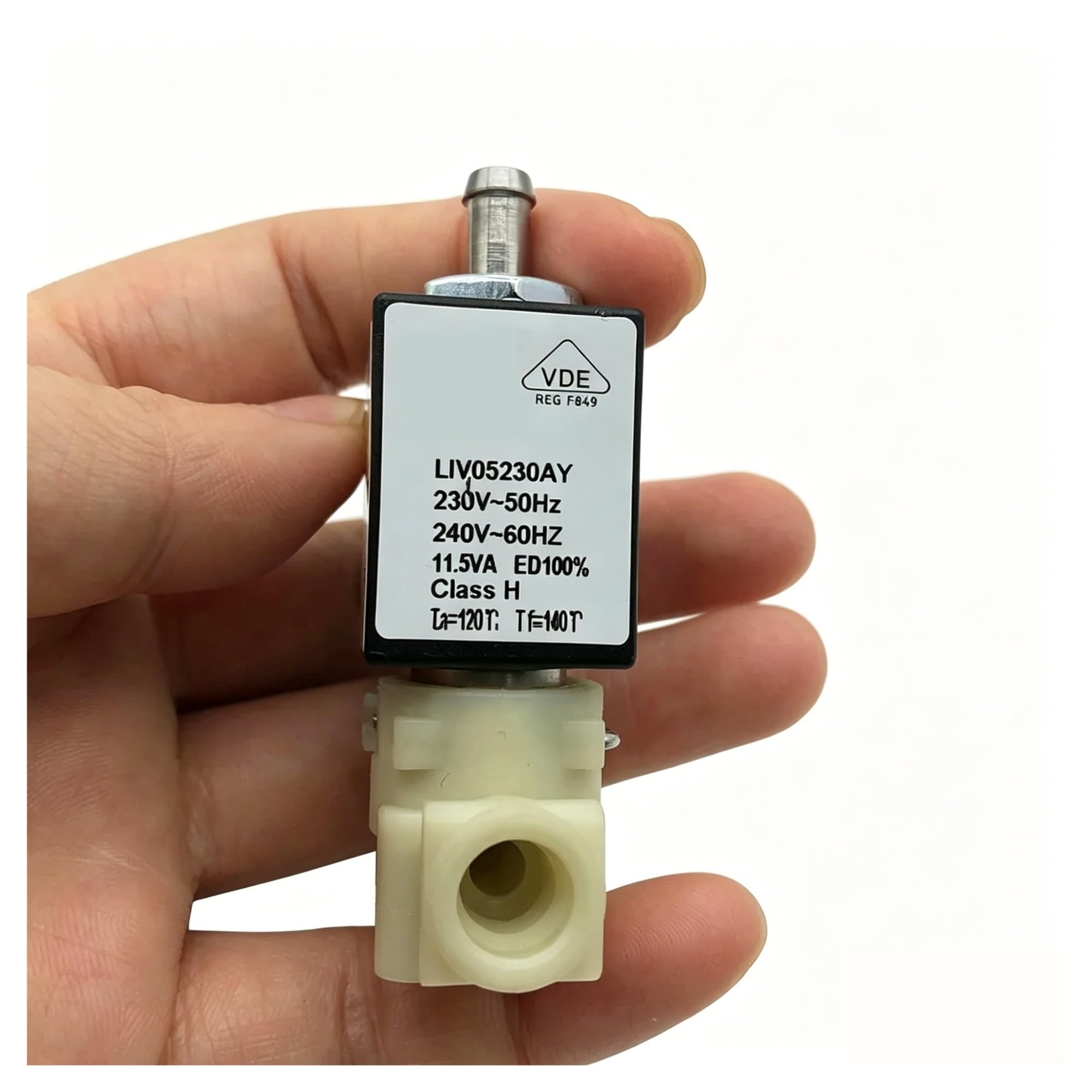 Valvola A Solenoide for Valvola Dell'acqua for Macchina Da Caffè Valvola A 3 Vie, Compatibile Con ODE, LIV05230AY0-15BAR 230 V, Pezzi Di Ricambio Di Ricambio for Macchina Da Caffè