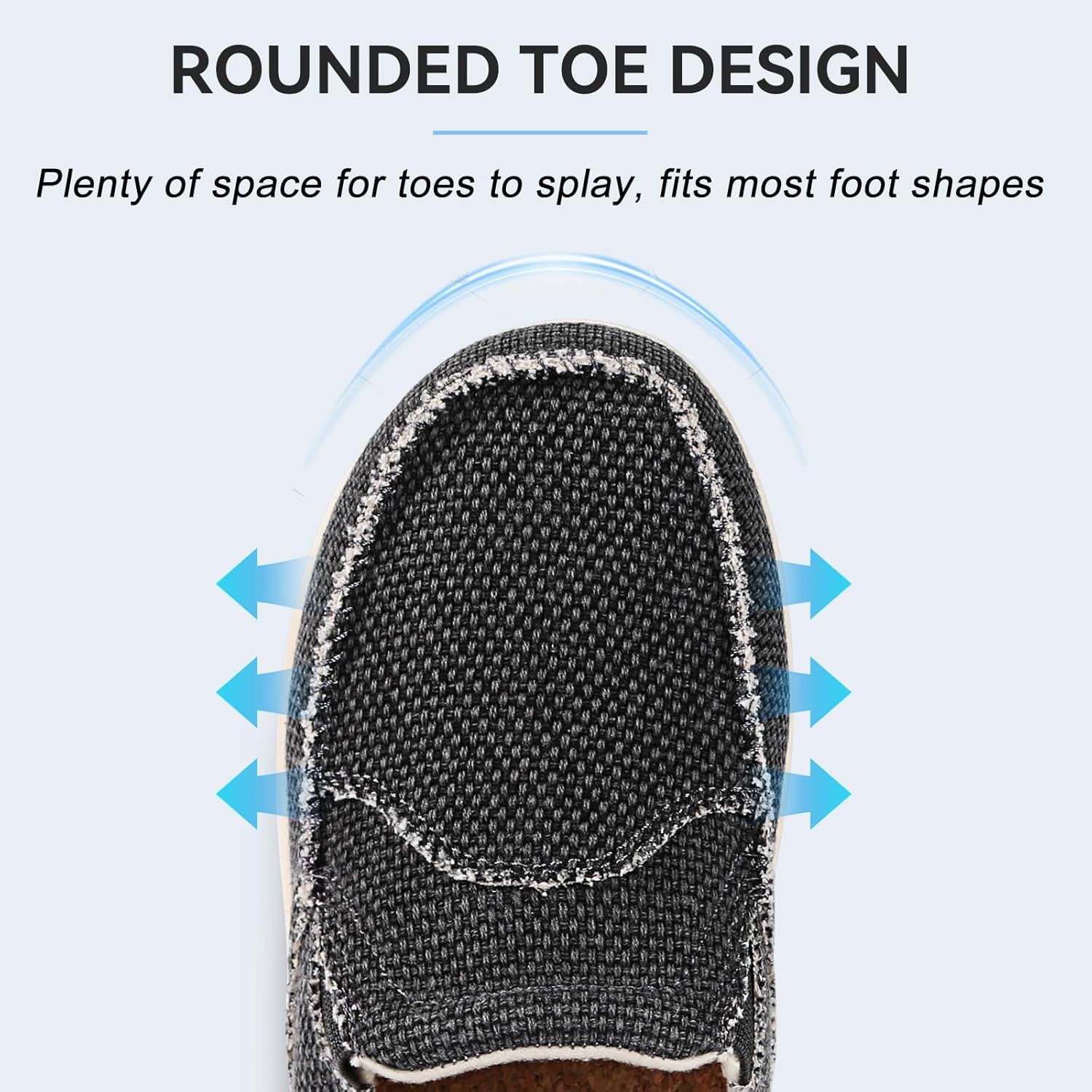 Vanessa Womens House Shoes with Arch Support, Orthopedic Casual Slippers with Comfortable Velvet Lining, Slip On Slipper Shoes for Women Indoor & Outdoor Walking - Image 3