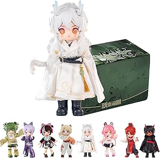 1/12 BJD Dolls Blind Box,Kawaii MJD BJD Dolls NAGI Series-3 1/12 Ball Jointed Doll Collectable Action Figure Posable Dress Up Doll for Girls Gift Toys