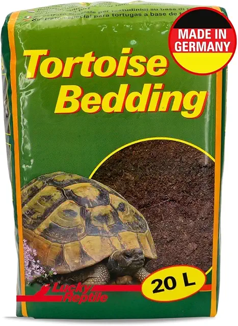 Terriccio per Tartarughe da Terra - Lucky Reptile 20L, Soffice e Scavabile