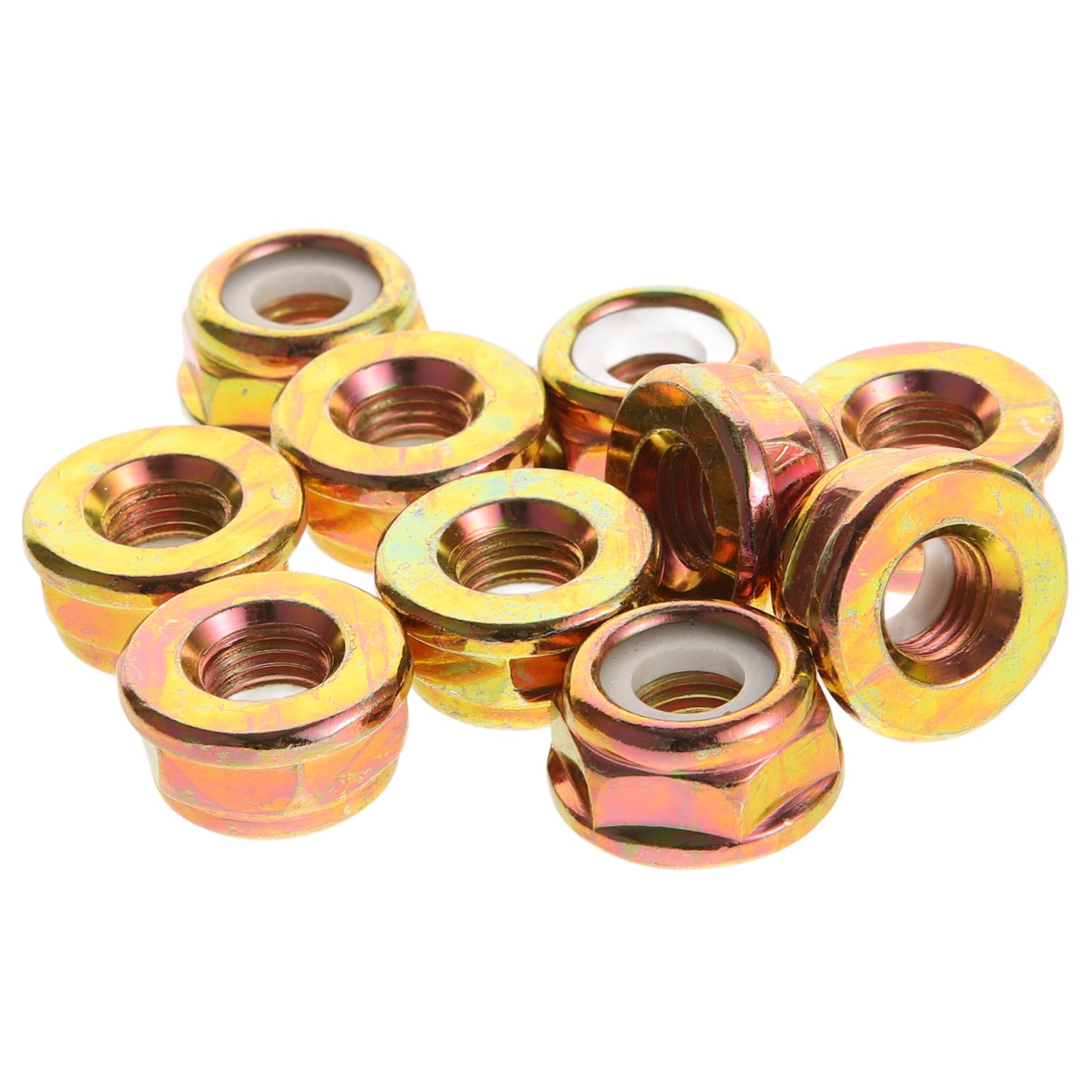 Happyyami 50piezas Tuerca De Cuchilla De Cortacésped Accesorios De Repuesto para Desbrozadoras y Cortacéspedes Compatible Cabezal De Trabajo De Máquina Jardinería