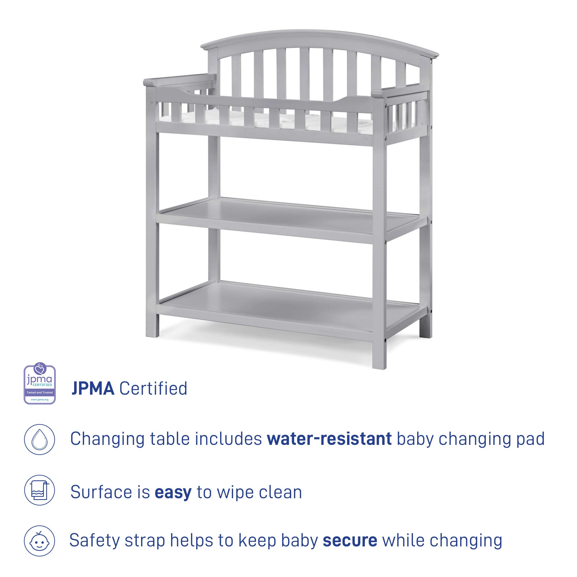 safest changing table