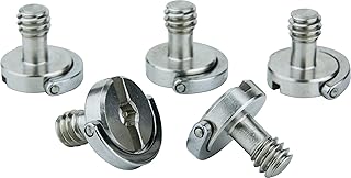 Kupo 1/4in-20 D-Ring Screws (Set of 5) (KG012112)