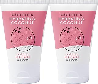 Dabble & Dollop Loción de coco, loción en cap...