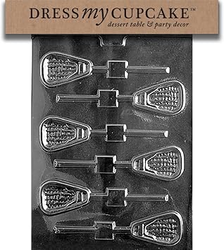 Lacrosse Lollipop Chocolate Mold - S099 - Included Molding Instructions
