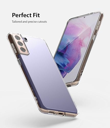 Miniatura 7 de Ringke Funda de teléfono Air diseñada para Samsung Galaxy S21+Accesorio de cubierta de TPU flexible completo transparente - transparente