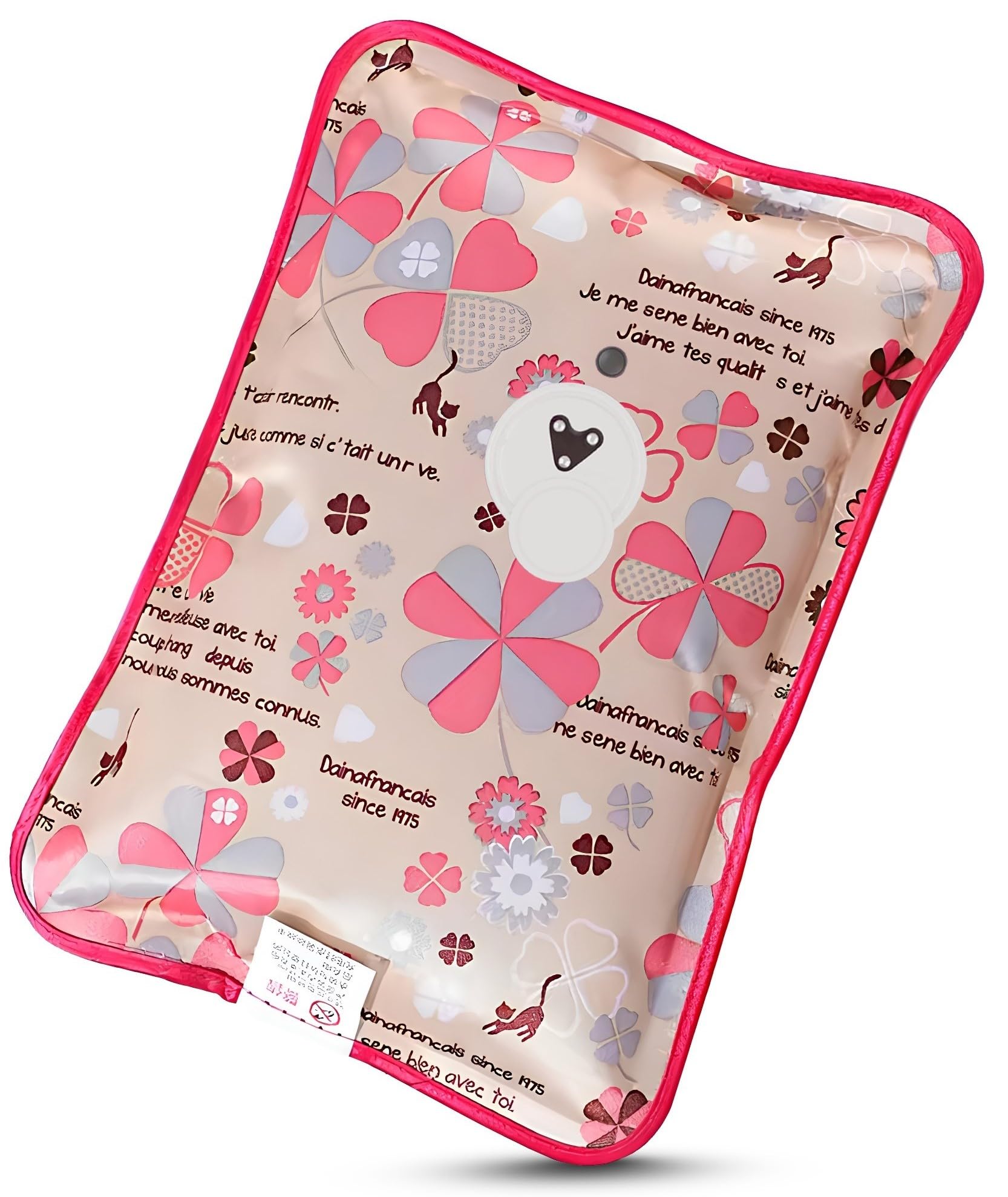 Porslin Electric Hot Water Heating Bag for pain relief Heating Pad-Heat Pouch Hot Water Bottle Bag | Pain Relief Heating Bag for Lower Back, Neck, Knee, Shoulder, Cramps, Periods (PVC) (B0DHD1XPB5) Amazon Price History, Amazon Price Tracker