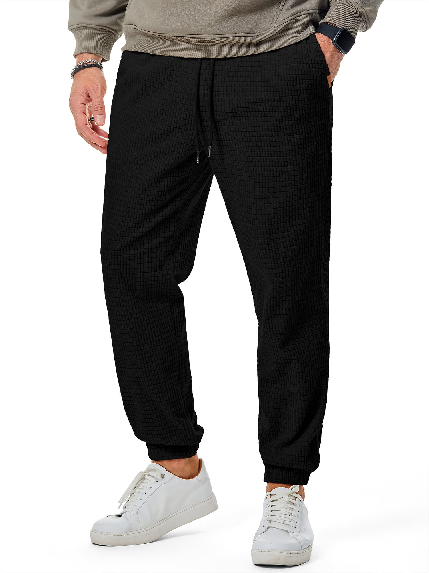 Generic Herren Cargohose Mit Kordelzug - Bequeme Jogginghose Für Freizeit & Sport