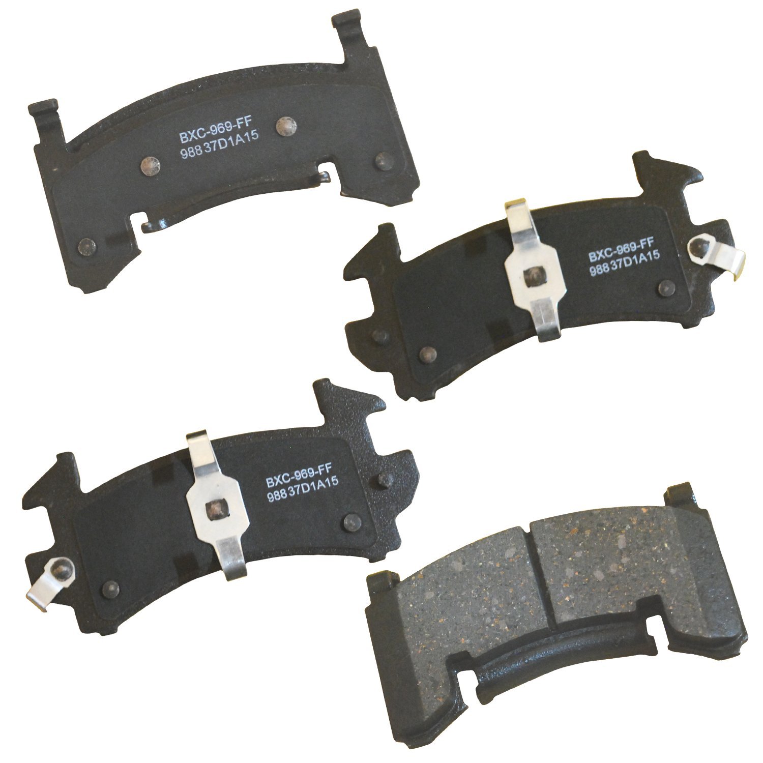 Bendix Premium SBC988 Ceramic Front Brake Pads for Chevrolet S10 2003, GMC Sonoma 2003