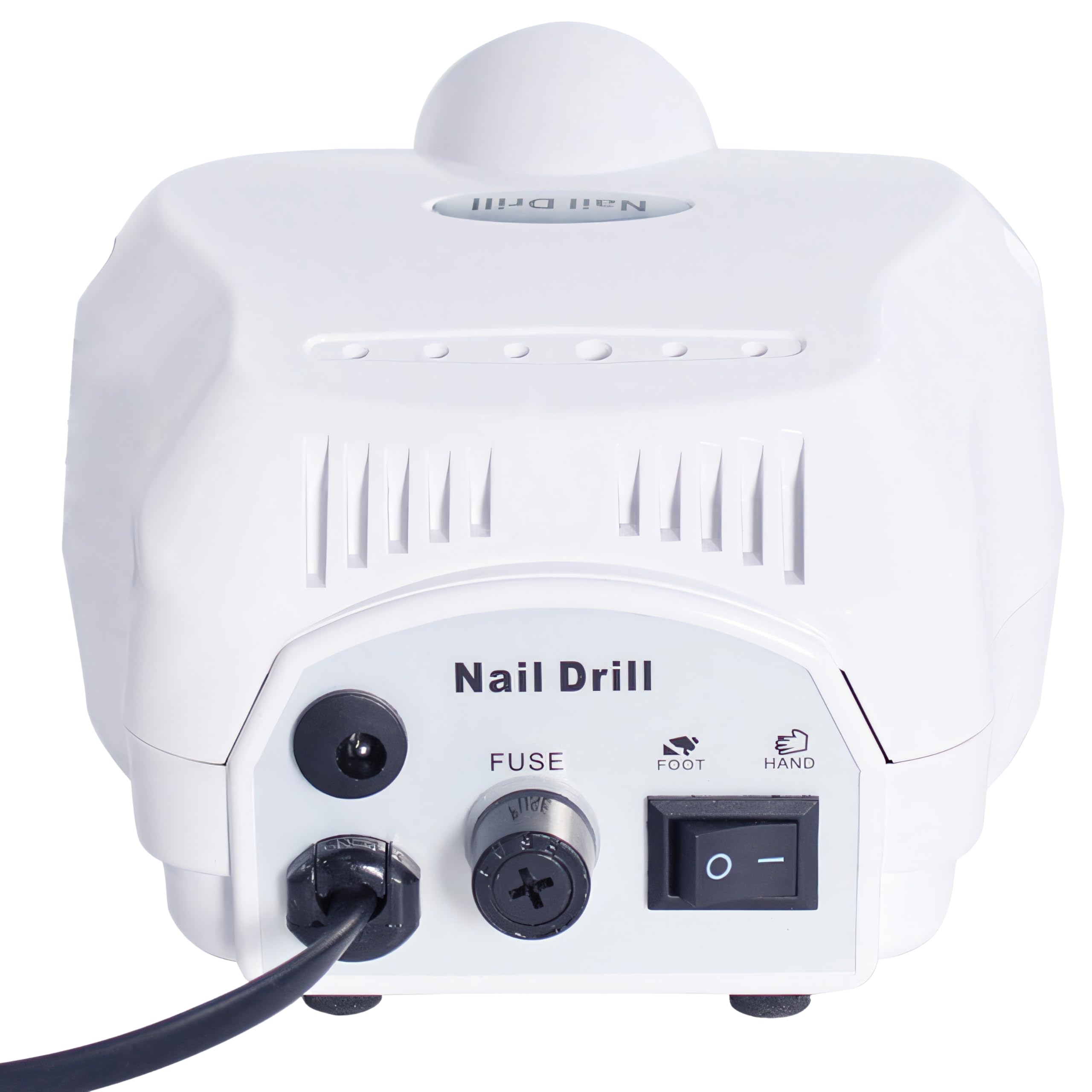 Retoo Fresa Professionale per Manicure e Pedicure, 45.000 giri/min, 65W, 48 punte, Fresa elettrica per unghie, smerigliatrice gel acriliche pedicure pedale cambio direzione