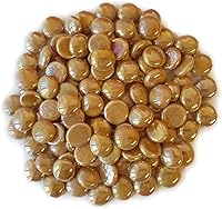 Vista 4 de Rellenos de jarrón - Gemas de vidrio... (1 libra, Ópalo de mezcla navideña)