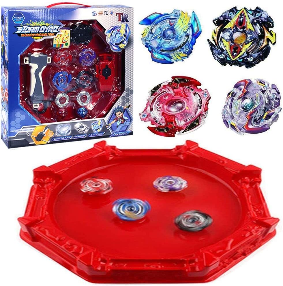 Burst Battle Metal Fusion Evolution Attack Set with and Star Storm Battle Set and Arena Included