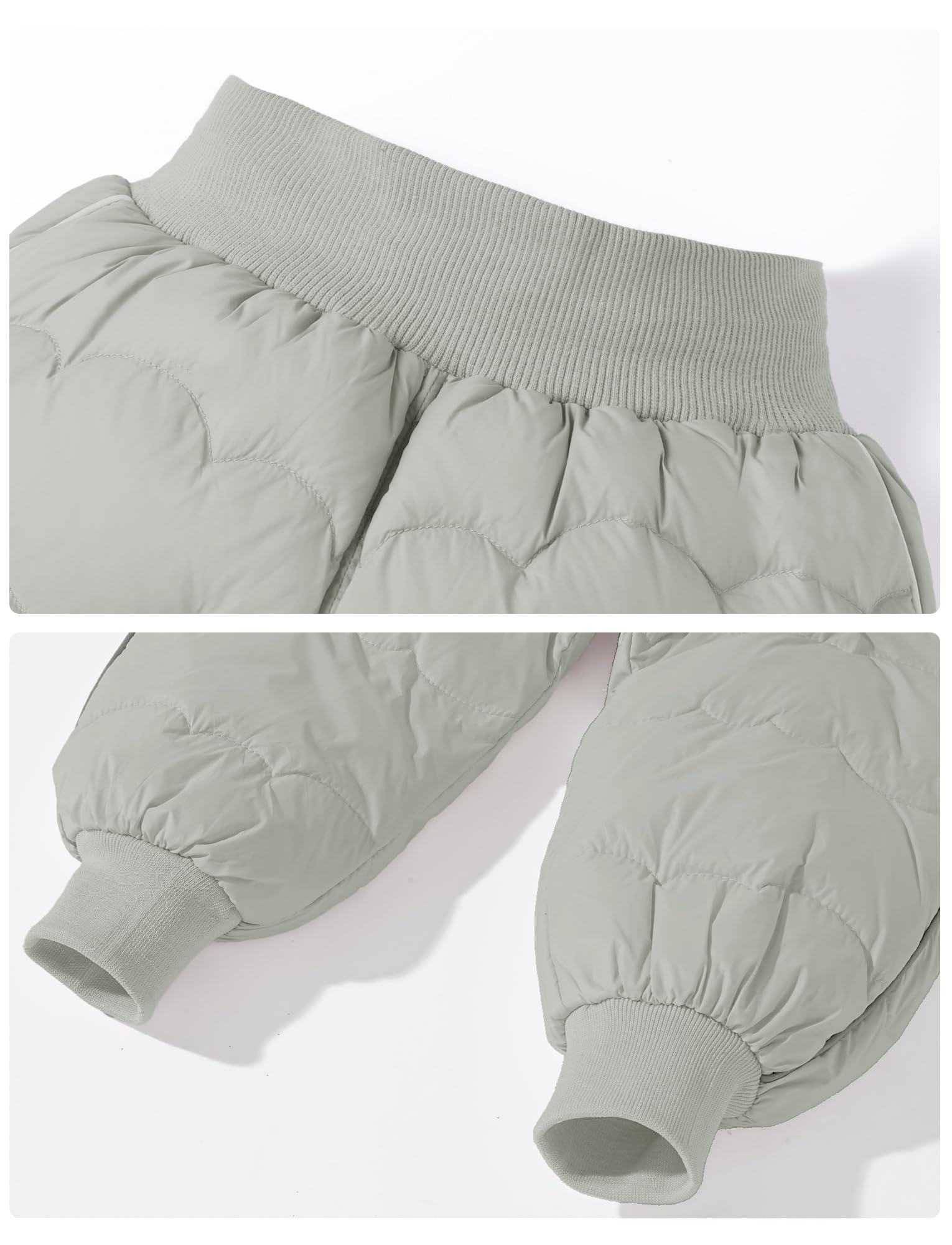 Happy Cherry Pantalones de nieve para niños, pantalones cálidos de invierno, pantalones de plumón, para niñas, niños, resistentes al viento, pantalones de esquí ligeros