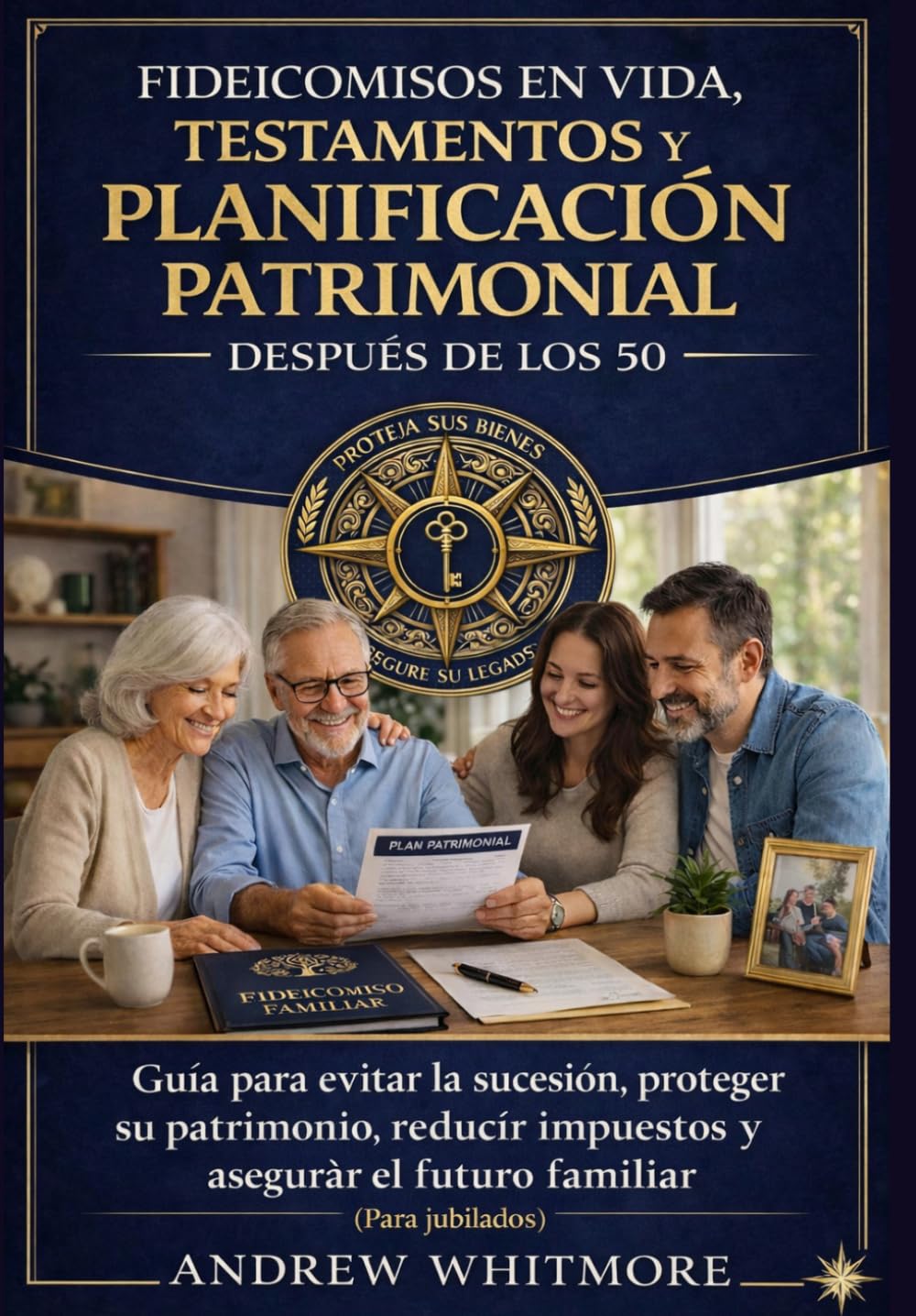 Fideicomisos en vida, testamentos y planificación patrimonial después de los 50: Guía para evitar la sucesión, proteger su patrimonio, reducir impuestos y asegurar futuro familiar (para jubilados)