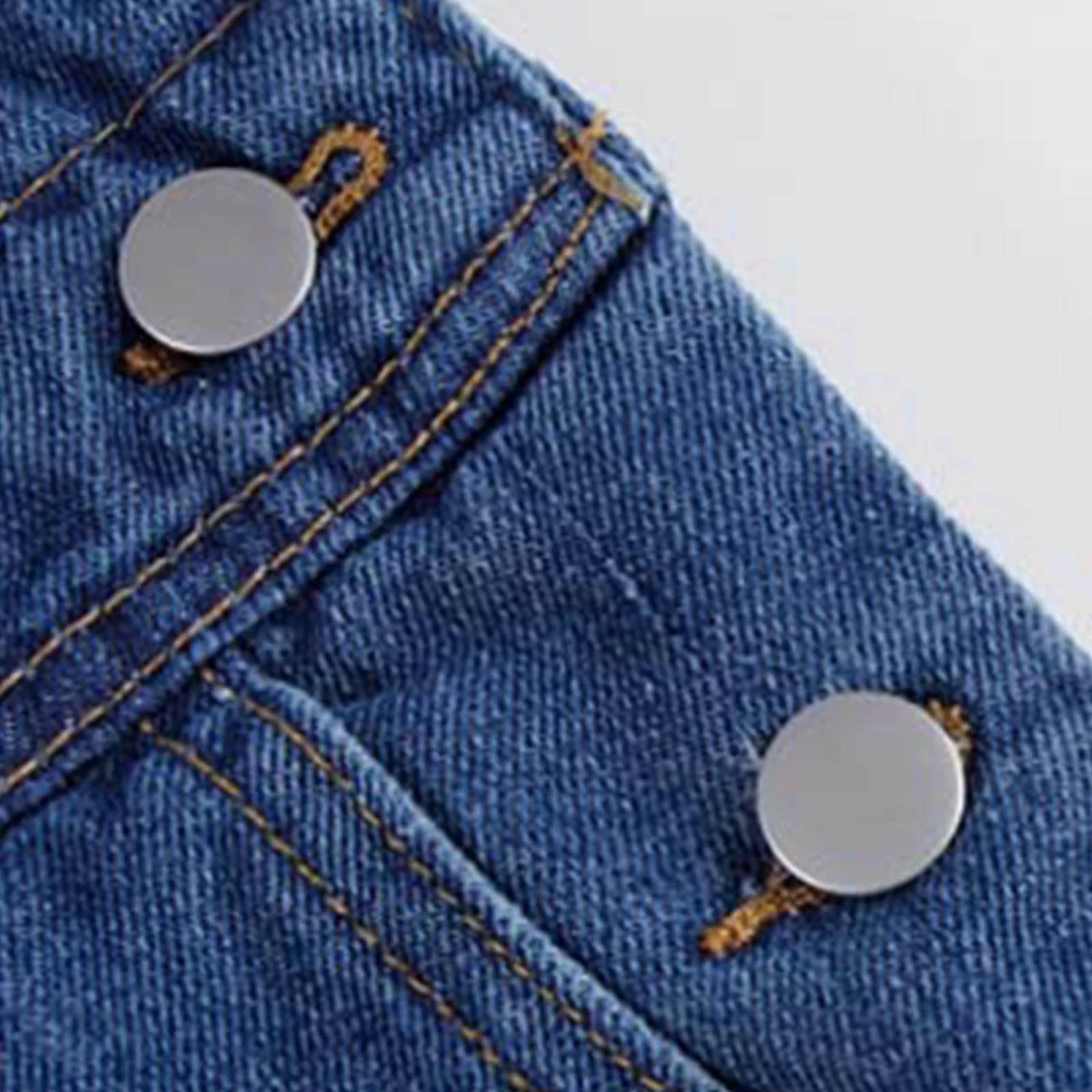 Peto recto de pierna ancha con babero ajustable para mujer