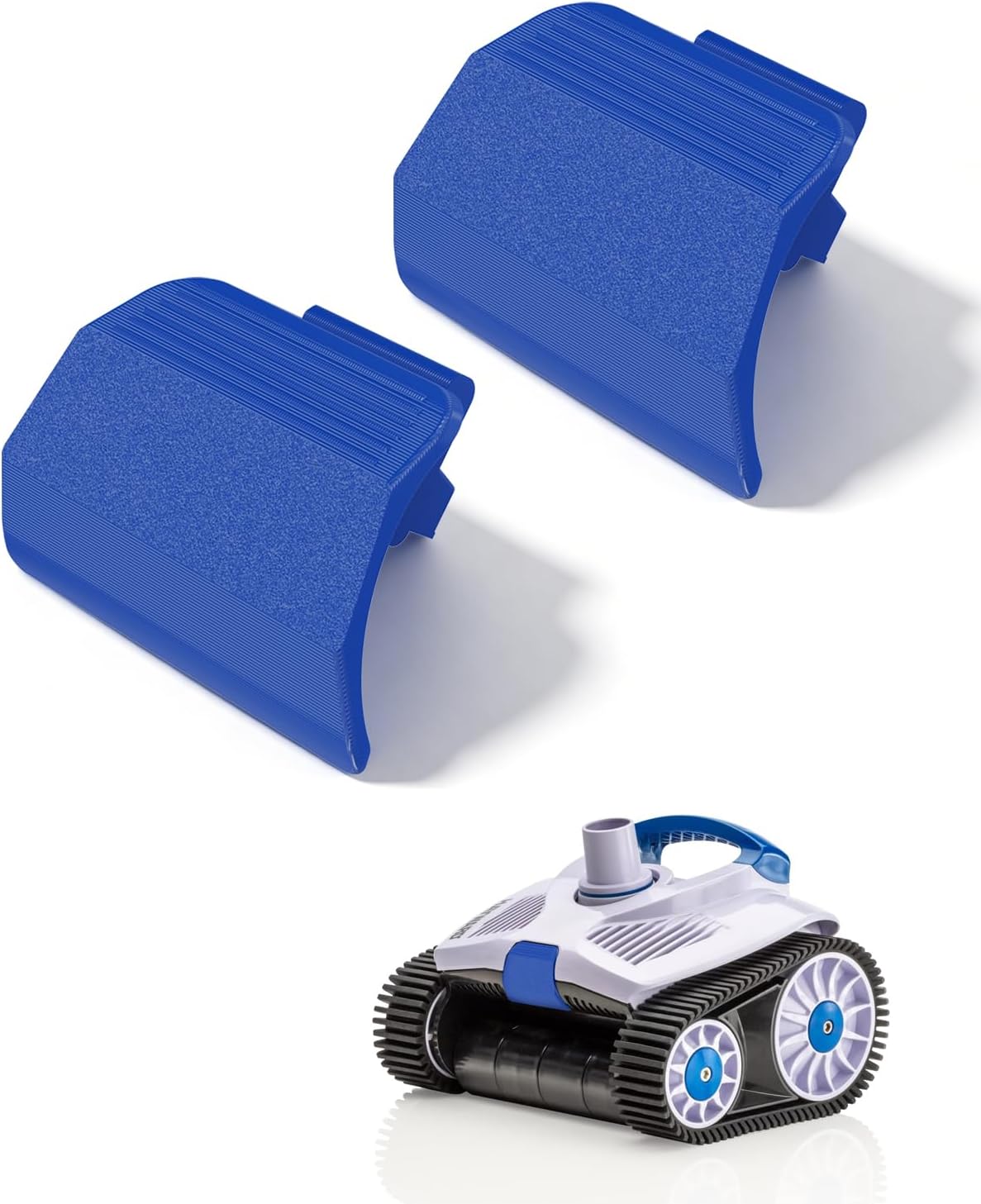 WEIGUZC 2PCS HSXTV102 Latch Kit Replacement for TracVac Suction Pool Cleaner, Top Cover Latch Clip Buckle Set, Durable Housing Clip Replacement Parts, Secure Fit for Automatic Pool Cleaner