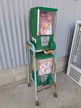 最終値下げ　コスモス　20円ガチャ　２台セット　レトロ　ガチャガチャ筐体 最終値下げ コスモス 20円ガチャ 2台セット レトロ