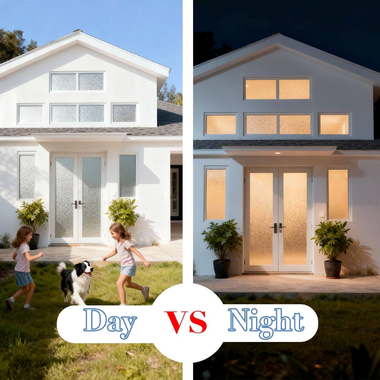 Decorative Static Cling Frosted Window Privacy Film - Anti-UV Heat Anti-Glare, Removable and Reusable Privacy Window Film for,Family,bathrooms,Offices,29.5 x157.4Inch