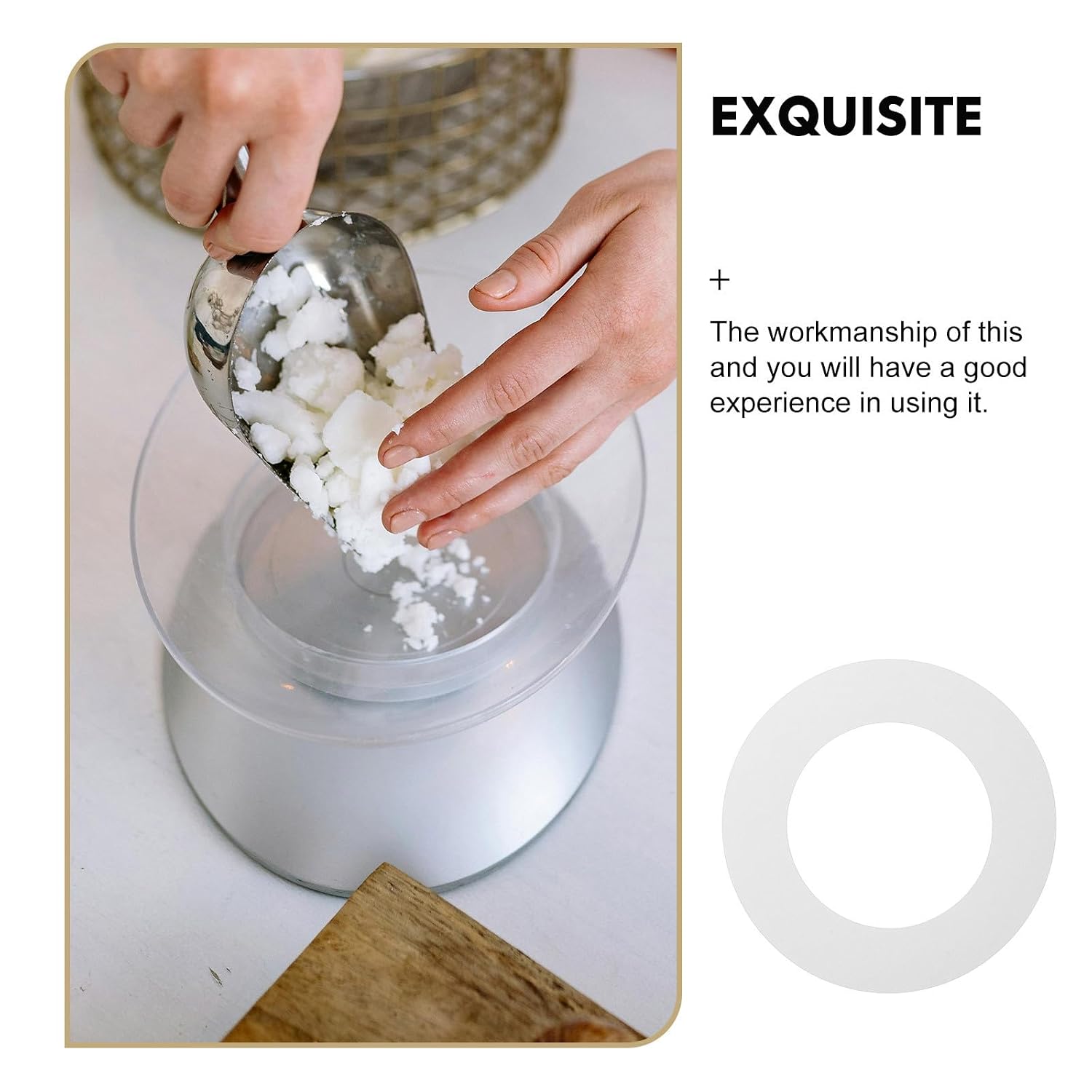 50pcs Wax Machine Collars Wax Warmer Paper Mats Disposable Heater Protection Rings for Hair Removal Spills Prevention Salon and Home Use Accessories