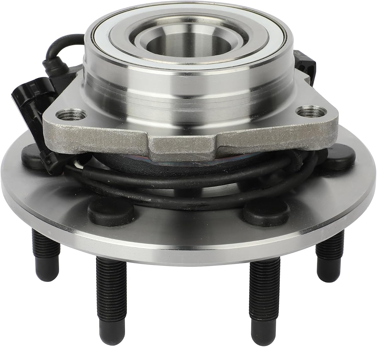 ECCPP Wheel Hub and Bearing Assembly Front 515036 fit for Chevrolet Silverado 1500 for GMC Sierra 1500 for Cadillac Escalade for Chevrolet Tahoe 1999-2007 4WD 4x4 Only 6 Lugs Wheel Hub w/ABS