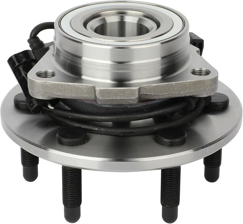 ECCPP Wheel Hub and Bearing Assembly Front 515036 fit for Chevrolet Silverado 1500 for GMC Sierra 1500 for Cadillac Escalade for Chevrolet Tahoe 1999-2007 4WD 4x4 Only 6 Lugs Wheel Hub w/ABS