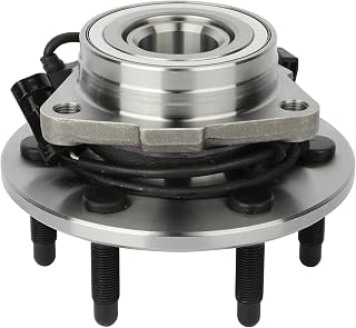 ECCPP Wheel Hub and Bearing Assembly Front 515036 fit for Chevrolet Silverado 1500 for GMC Sierra 1500 for Cadillac Escalade for Chevrolet Tahoe 1999-2007 4WD 4x4 Only 6 Lugs Wheel Hub w/ABS